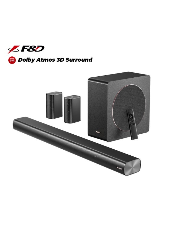 HT-500DA 5.1 CH Dolby Atmos Soundbar with Wireless…