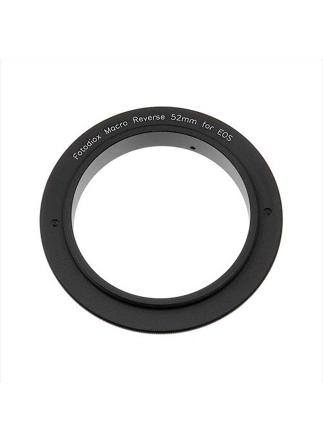 Compare 52mm Macro Reverse Adapter for Mounting Lenses with 52mm Filter Threads on Canon EOS EFEFs Cameras at KSA Price
