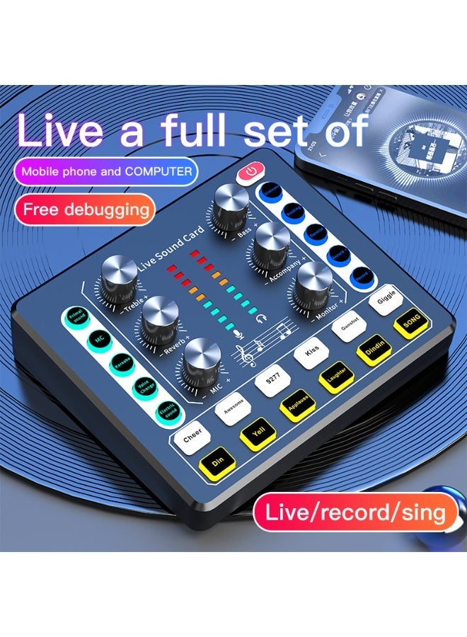 M8 Live Sound Card - DSP Chip Streaming Audio…