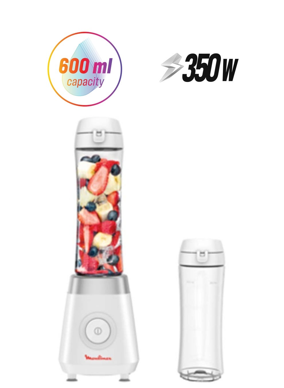 Fresh&Go Personal Blender with 2 On the go…