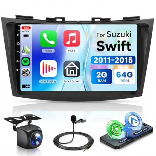 podofo 2G64G Car Radio for Suzuki Swift 2011…