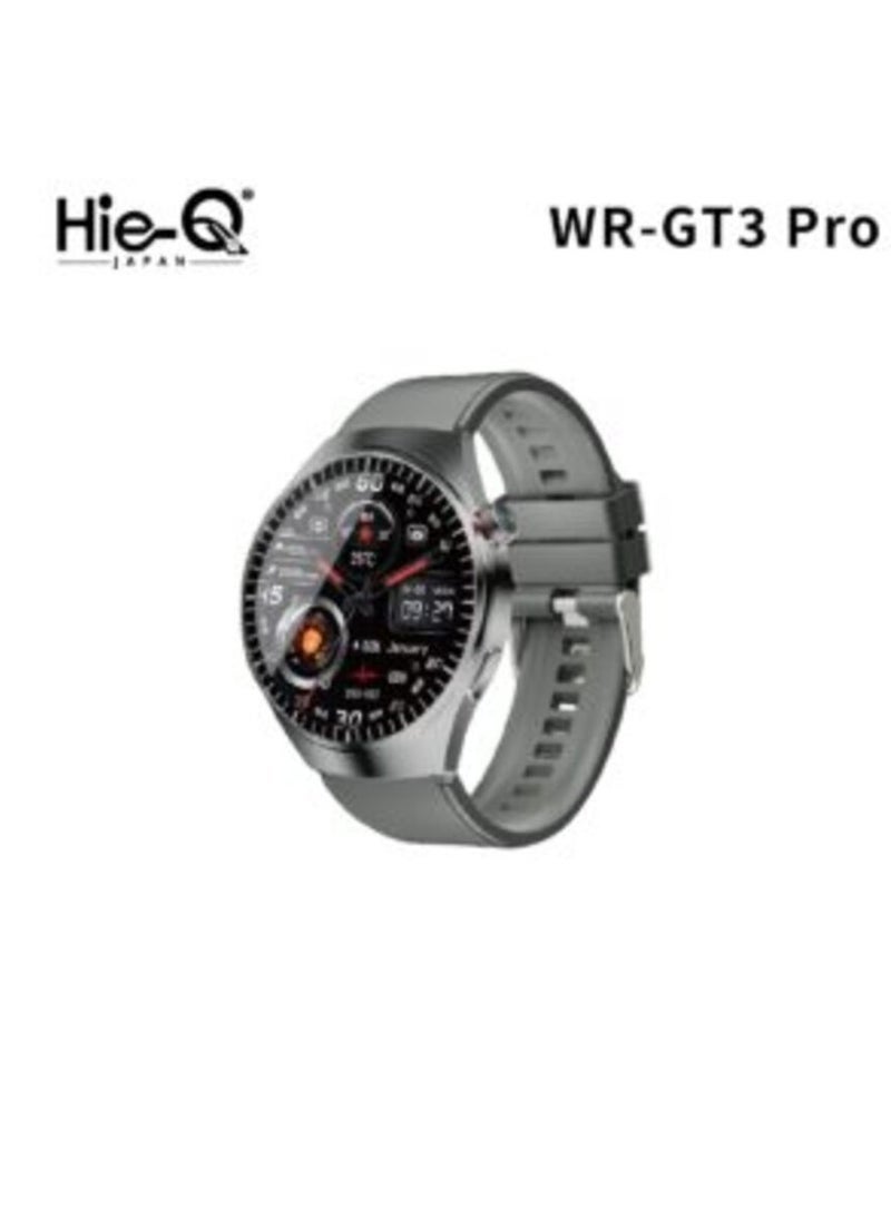 Compare Smart Watch WRGT3 Pro – Advanced Fitness Tracking, Heart Rate & Oxygen Monitoring, Long Battery Life, Waterproof IP68, Sleep Analysis, Stylish AMOLED Display, MultiSport Modes, Smart Notifications, Compatible with iOS & Android, Mens & Womens S at KSA Price