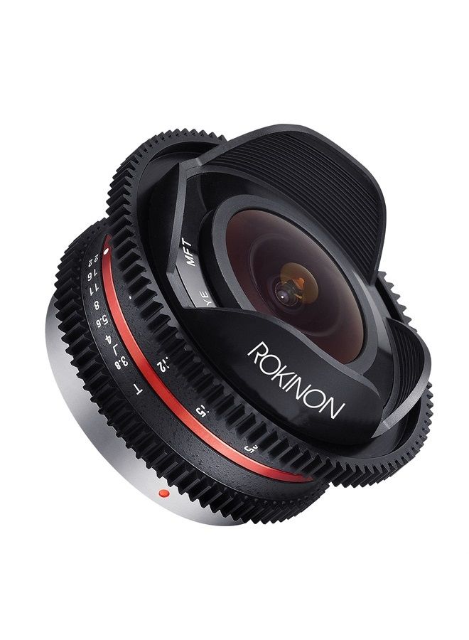 Compare CV75MFTB 7.5mm T3.8 Cine Fisheye Lens for OlympusPanasonic Micro 43 Cameras Black at KSA Price