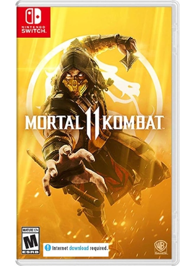 Compare Mortal Kombat 11  Nintendo Switch  nintendo_switch at KSA Price