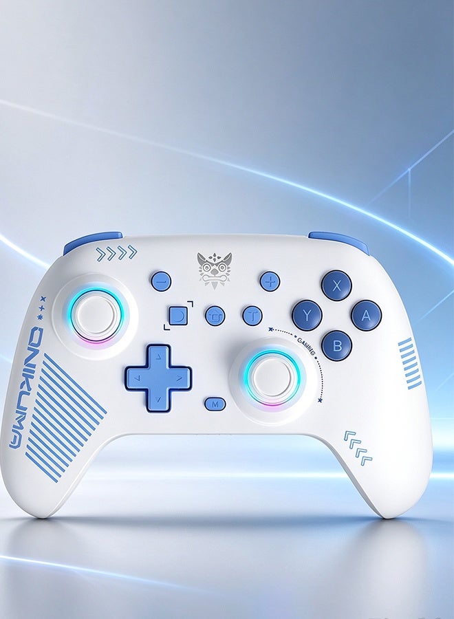 Compare C1 Gaming Controller for Nintendo SwitchPC Phone, RGB Cycle Lighting Effect Hall Gaming Joystick at KSA Price