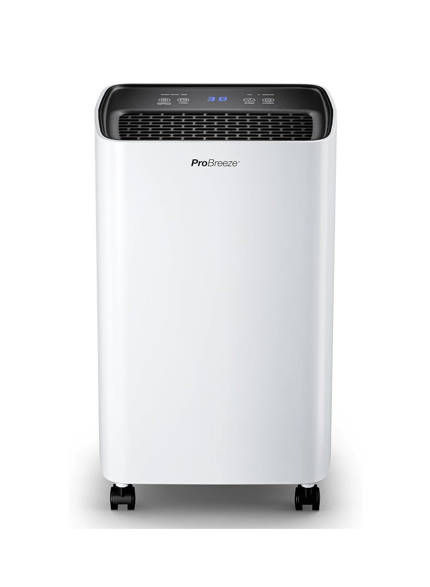 Compare 6L Compressor Dehumidifier with 2L Water Tank, Laundry Drying and Automatic Humidity Sensor, Portable Mould Remover with 24 Hour Timer for Damp, Black Mould and Condensation at KSA Price