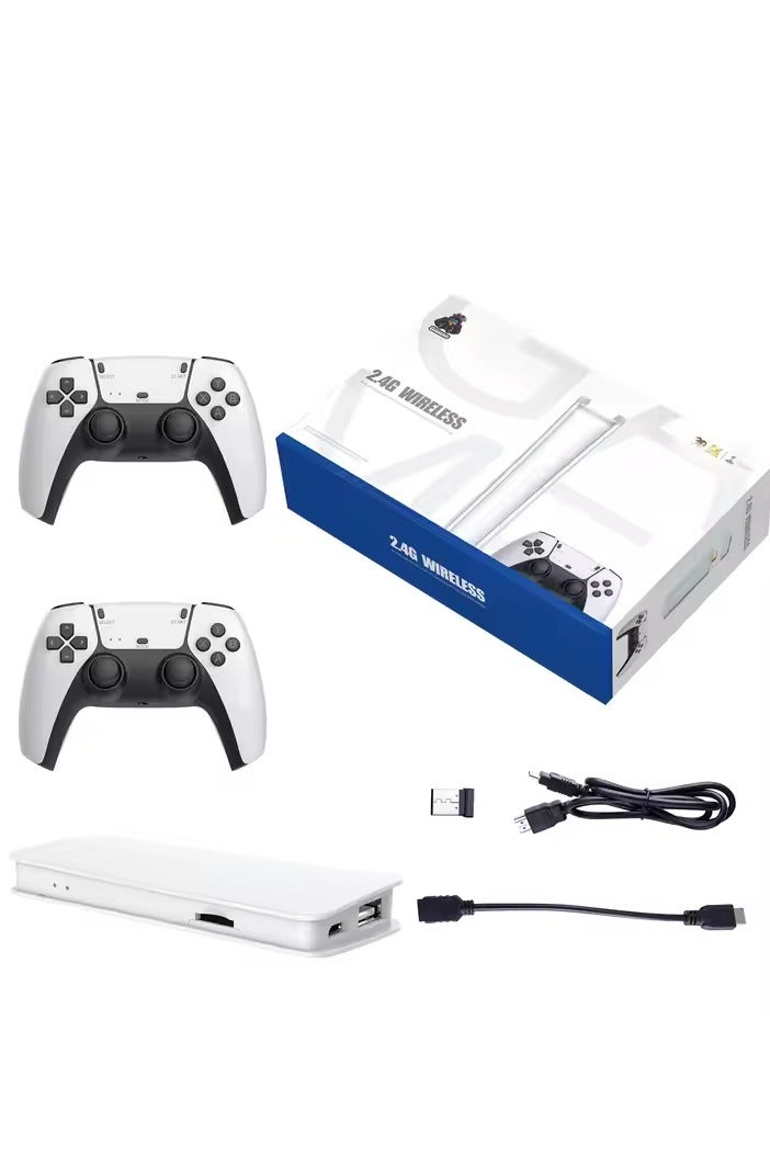 Compare M15 Wireless Retro Game Console Stick – Plug & Play HDMI TV Gaming with 10,000+ Classic Games & Dual Controllers at KSA Price