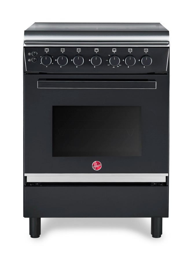 Compare Hoover 60x60 Full Gas Cooker with 4 Gas Burners1 Wok, Full Safety,Gas Oven & Grill, Auto Ignition, Cast Iron Support, Convection Fan, Oven Lamp, Double Glazed Door 1YearWarranty Black HGCG604GRB black at KSA Price