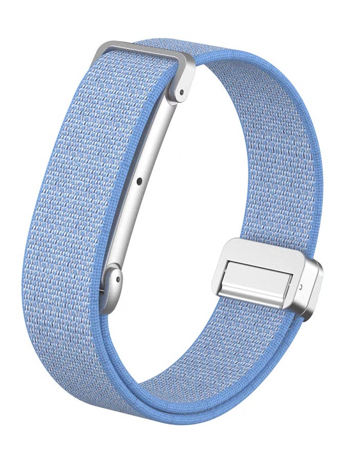 Compare Band for Google Fitbit Air, DoubleSided Magnetic Strap, Nylon Woven Wristband with Metal Buckle, ideal for Sports, Travel, and Life Wear  Lavender at KSA Price