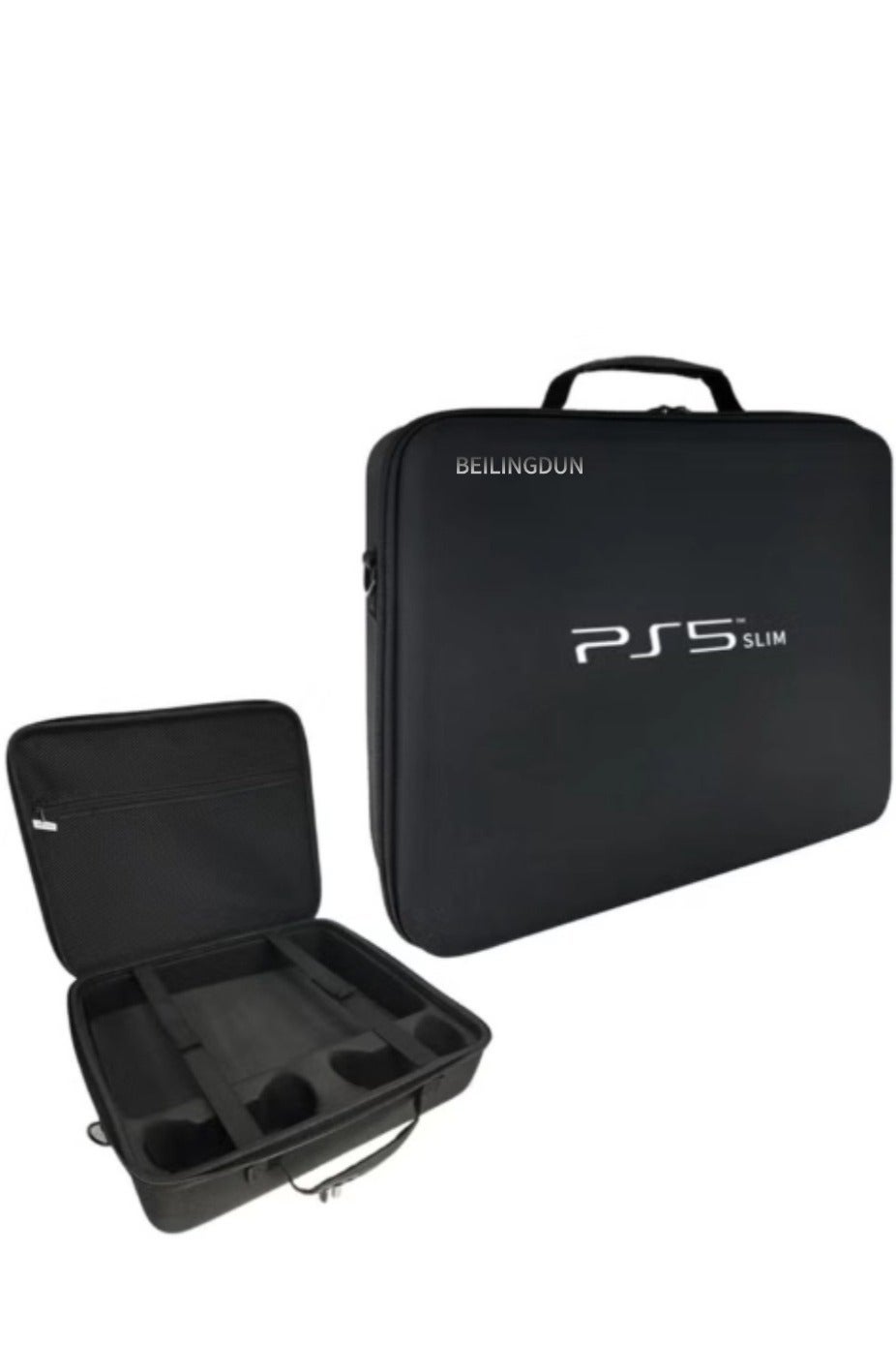 Compare Protective Travel Bag for PS5 Slim Console Controller Black at KSA Price