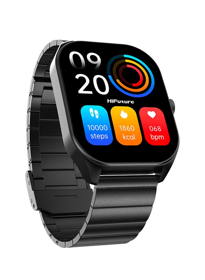 Compare Apex 2.04 Amoled Stainless Steel Wireless Calling Smartwatch  Black at KSA Price