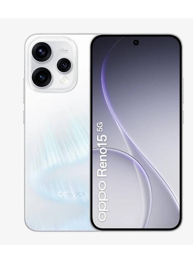 Compare Reno 15 Dual Sim Aurora White 12GB RAM 512GB 5G Middle East Version at KSA Price