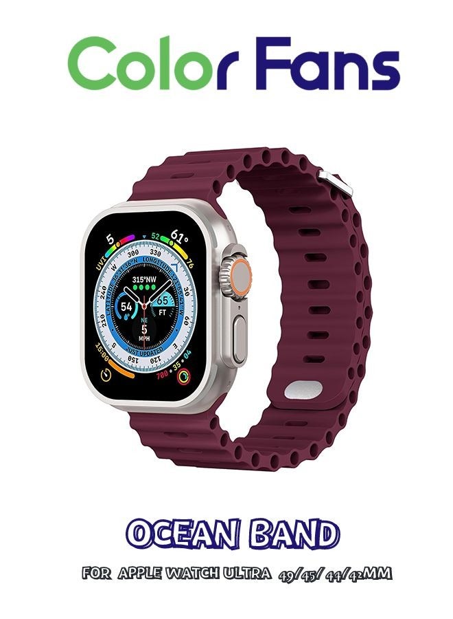 Apple Watch Ultra Ocean Band 49mm 45mm 44mm 42mm for…