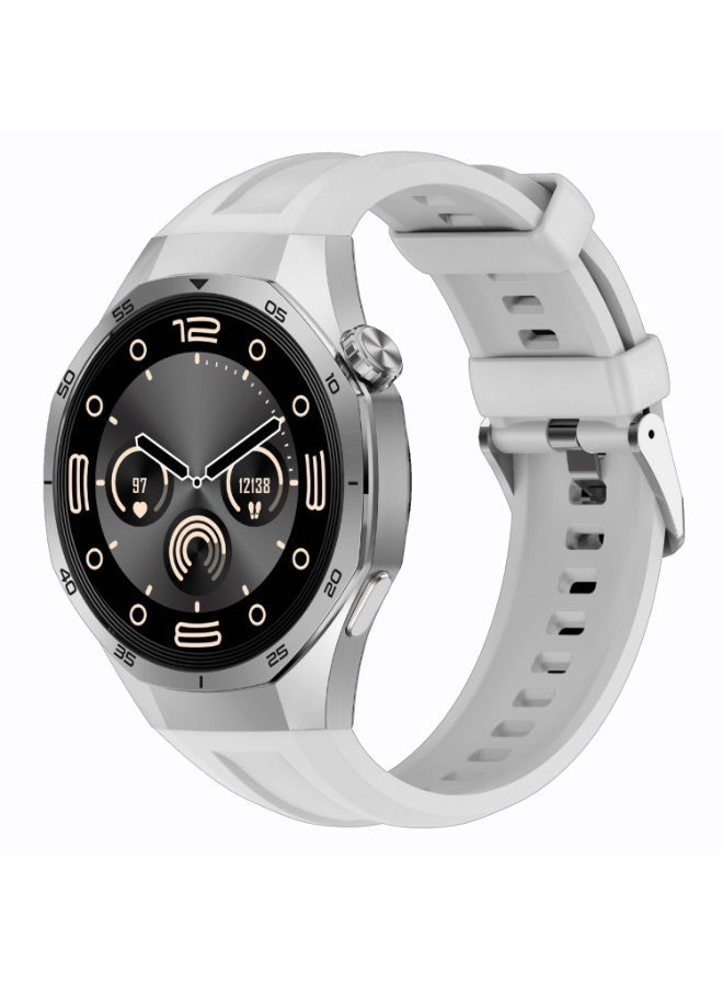 GTR5 Smartwatch – Silver, 1.43-Inch AMOLED Display,…
