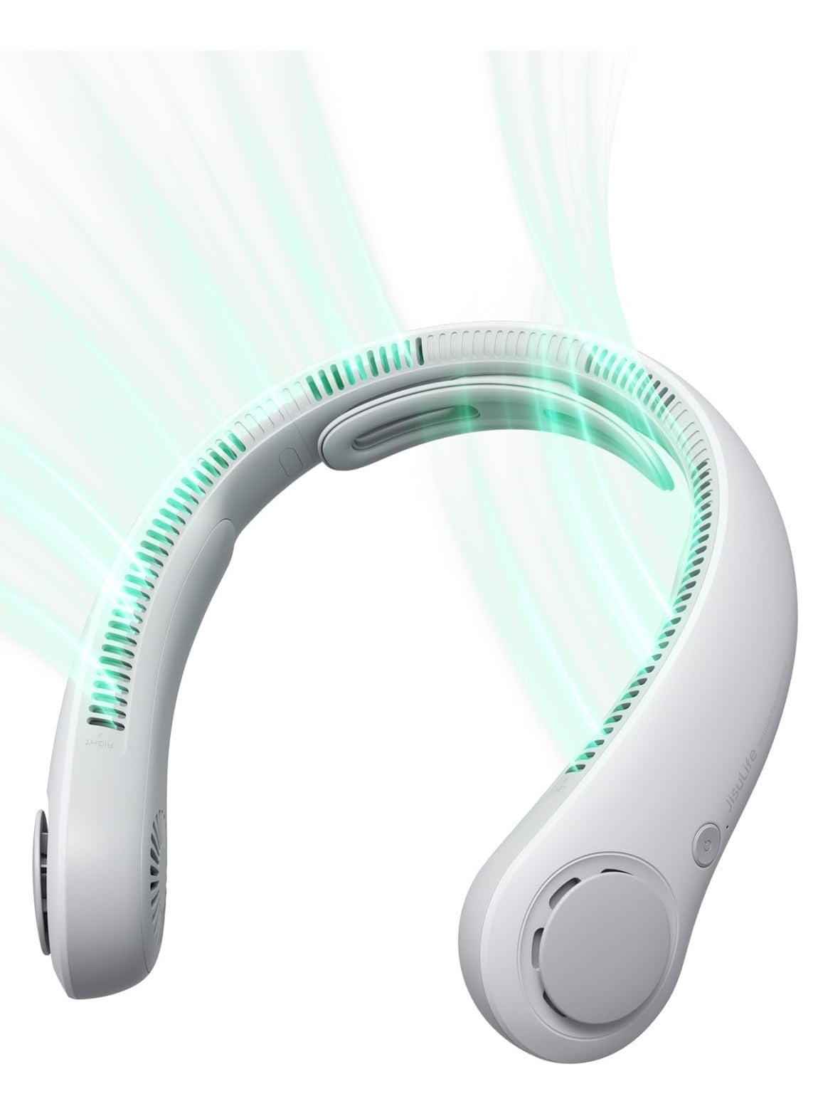 JISULIFE Portable Neck Fan 4 - 5000mAh, Neckbrace…