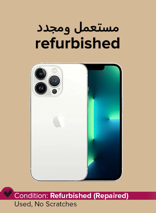 Compare Refurbished  iPhone 13 Pro 128GB Silver 5G With Facetime at KSA Price