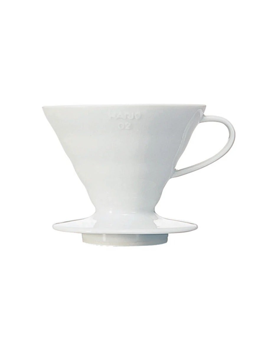 Compare Ceramic V60 Coffee Dripper 02, White at KSA Price