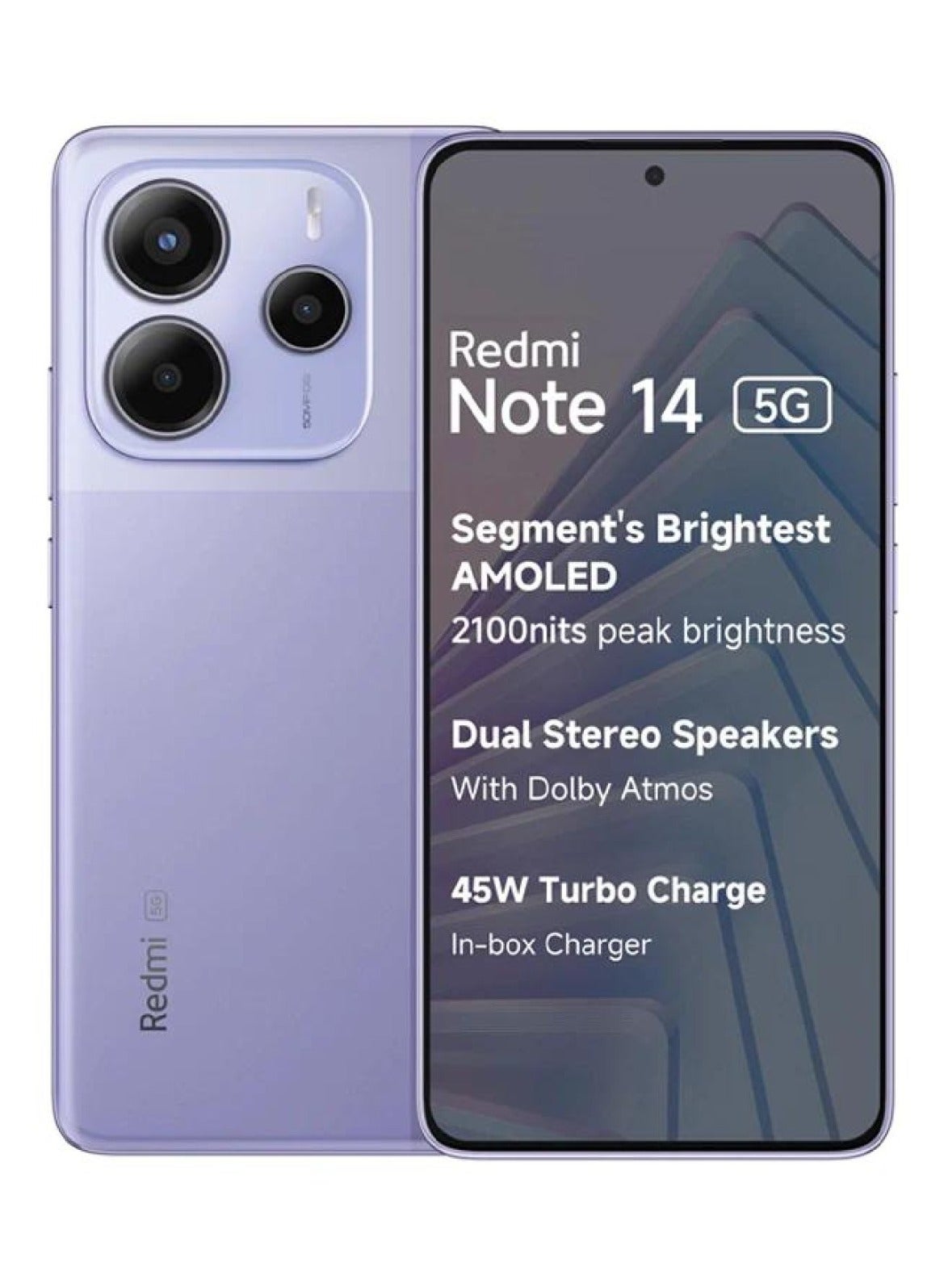 Redmi Note 14 5G 8GB Ram 256GB Phantom…