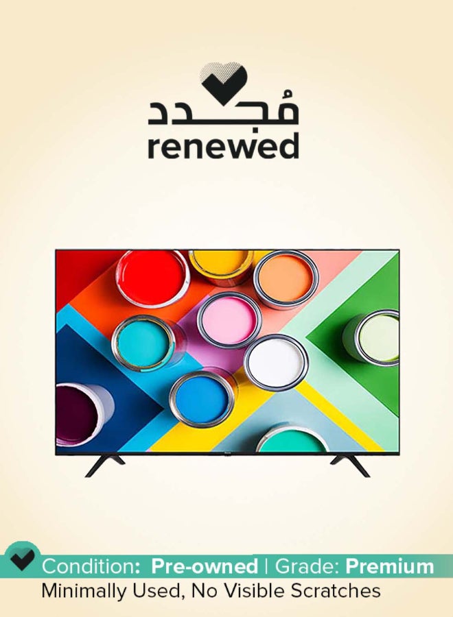 Compare Renewed  50 Inch 4K UHD Smart Television 50A62GS Black at KSA Price