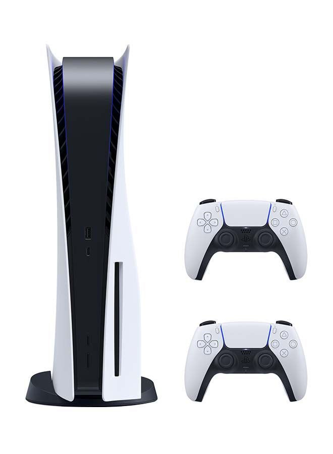 Compare Play Station 5 Console Disc Version With Extra Wireless Controller at KSA Price