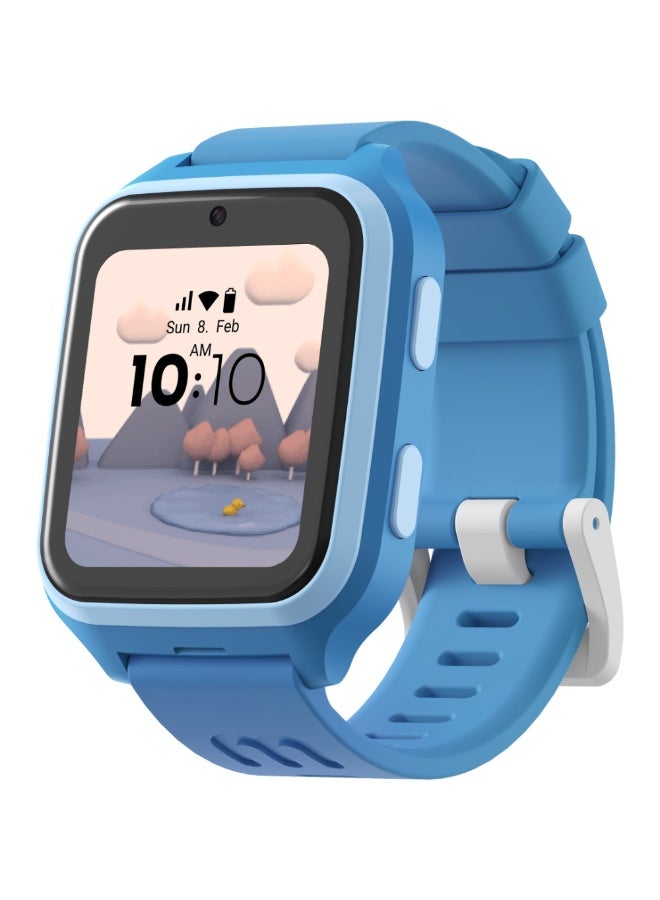 Compare Fone M1 Kids Smartwatch | Requires NanoSIM Card, 4G Global Connectivity with local ISP, AMOLED Display, GPS Tracking, 2Way Video and Voice Calls, for Kids 412 Years Old  Steel Blue at KSA Price