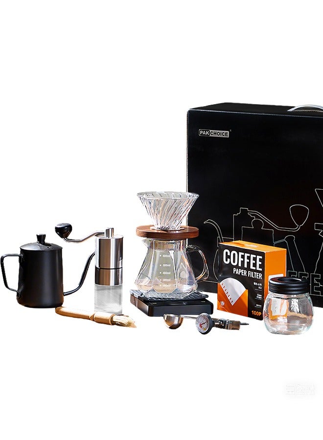 V60 Pour Over Coffee Maker Set 10-Pieces Luxury…