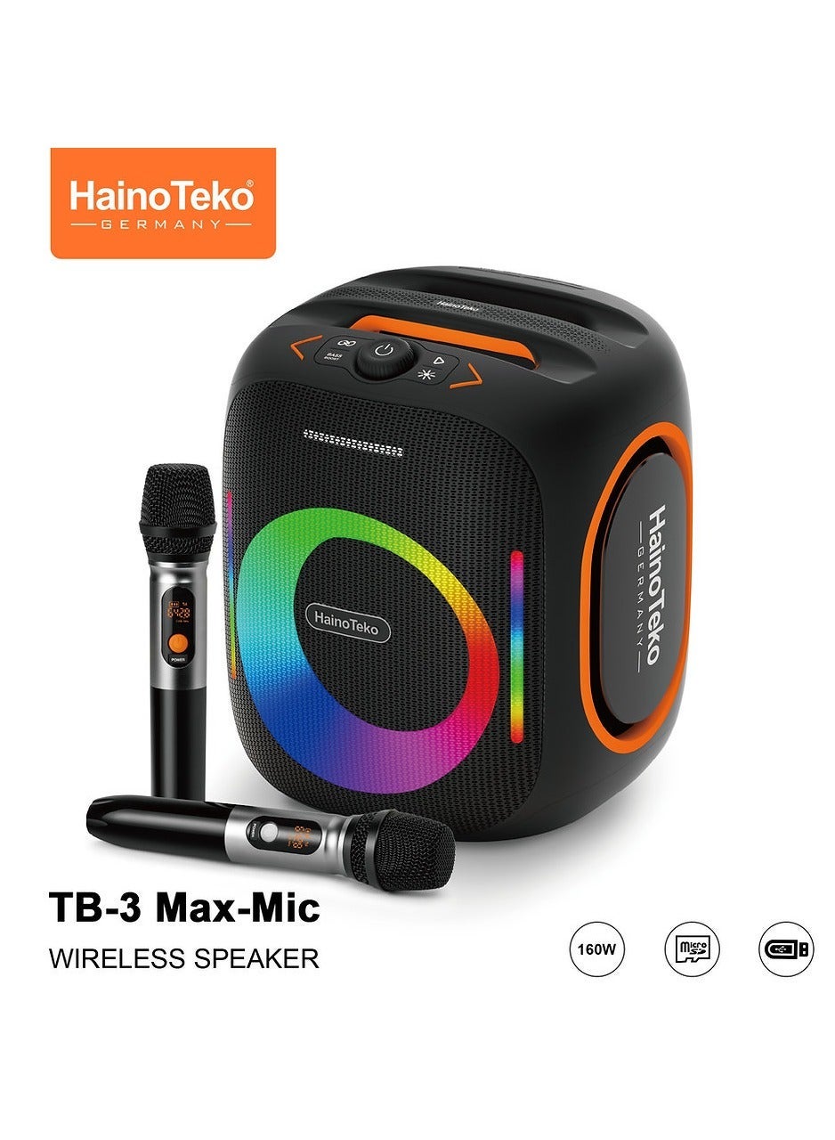 TB-3 Max Wireless Portable Bluetooth Speaker with…