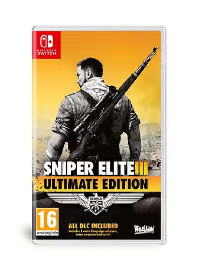 Compare Sniper Elite III  Intl Version  Action & Shooter  nintendo_switch  nintendo_switch at KSA Price