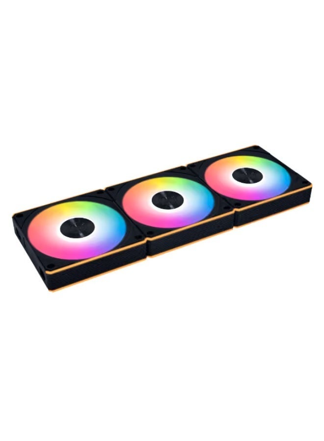 Compare Lian Li UNI FAN CL Wireless 3 Pack Black ARGB Case Fan, 120x120x28mm, 0,250~2150 RPM Fan Speed, 2.52 mmH2O Maximum Air Pressure, 77.34 CFM Maximum Air Flow, FDB Bearing | 12CL1W3B at KSA Price