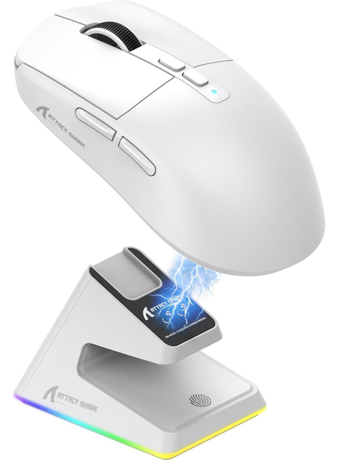 X6 Wireless Gaming Mouse with Magnetic RGB Charging…
