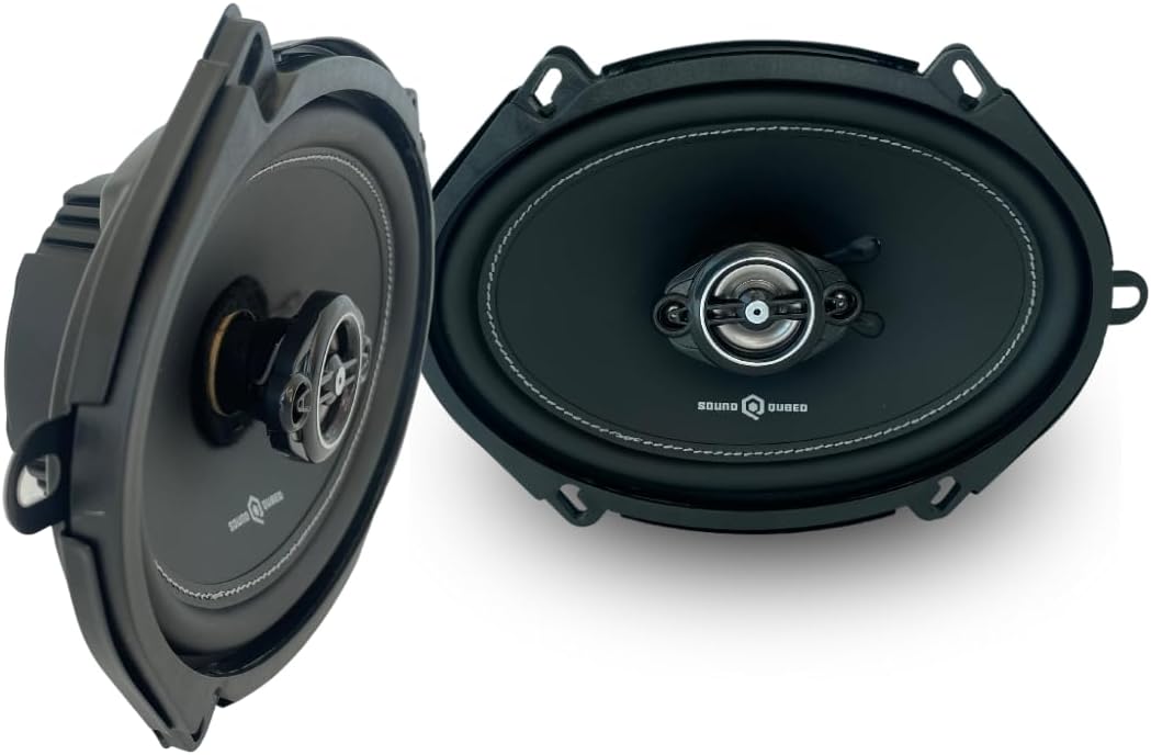 Compare SOUND Q QUBED HDS Series 5x7 Coaxial Speakers  300W Max Power at KSA Price