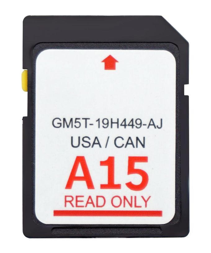 New A15 Navigation Sd Map Replacement…