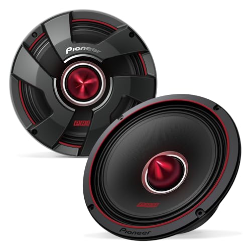 Compare PIONEER PRO Series TSM801PRO 8 Speakers Pair 600W Max Perfect for highSPL Builds and proLevel car Audio at KSA Price