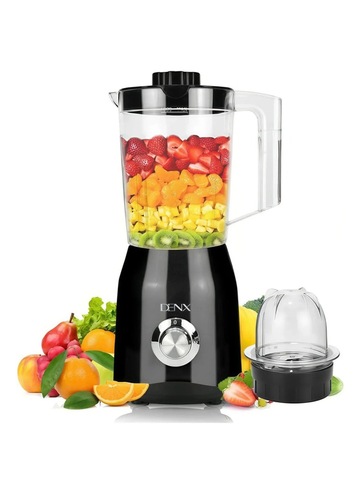 2-in-1 Juicer Blender 1500W High Power with Grinder,…