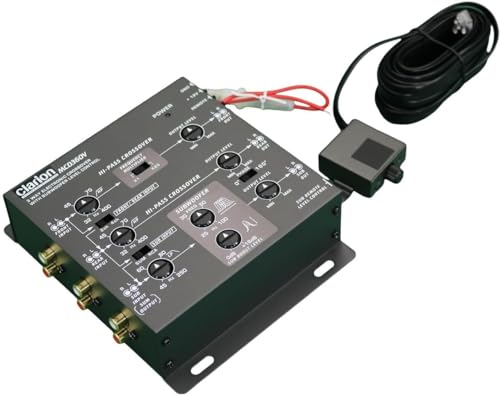 Compare Clarion Mobile Electronics Mcd360 3 Way 6 Channel Electronic Crossover with Subwoofer Control at KSA Price