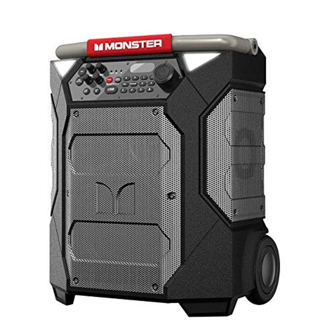Compare Rockin Roller 270 IndoorOutdoor Portable Bluetooth Speaker | Up To 200W Of 270 Degree Sound & Up To 100 Hours Of Playtime at KSA Price