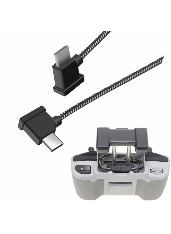 Compare 11.8 Inch USB C to USB C Remote Controller Cable for DJI Mini 2Air 2SMavic Air 2,Nylon Braided 1FT OTG Tablet Phone Extension RC Data CordTypeC Connector at KSA Price