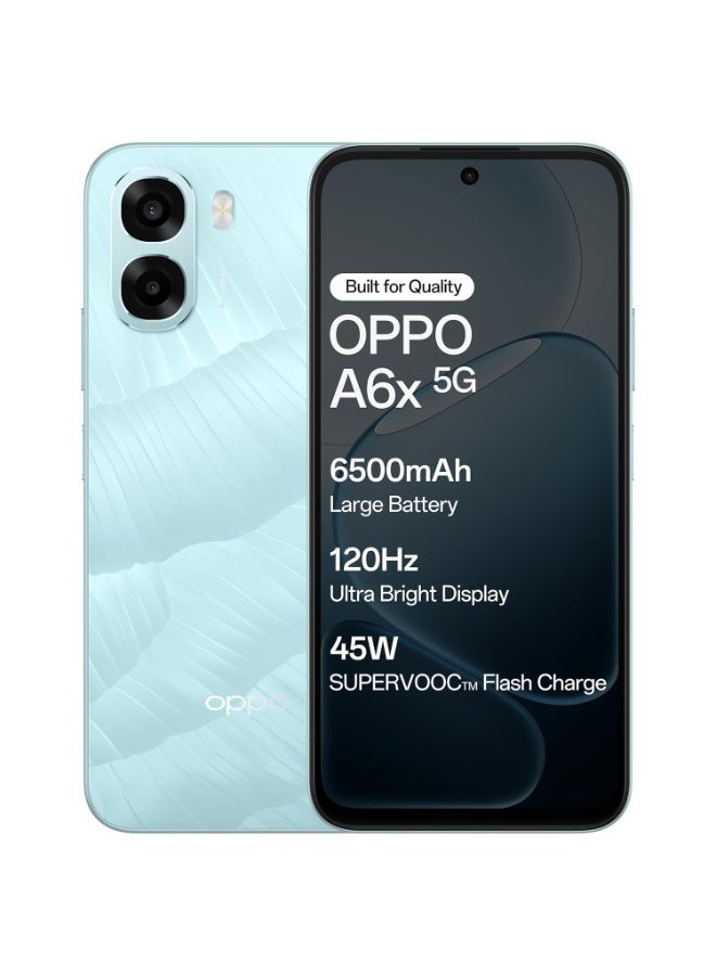 A6X Dual SIM Ice Blue 4GB RAM 128GB…