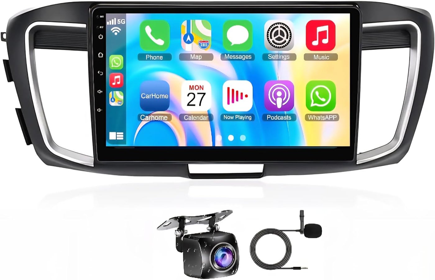 Compare Android Car Stereo for Honda Accord 20132017 | 8+128GB 8Core Touch Screen | Wireless Apple CarPlay & Android Auto | GPS Navigation | Bluetooth | WiFi | 1080P AHD Backup Camera Included at KSA Price