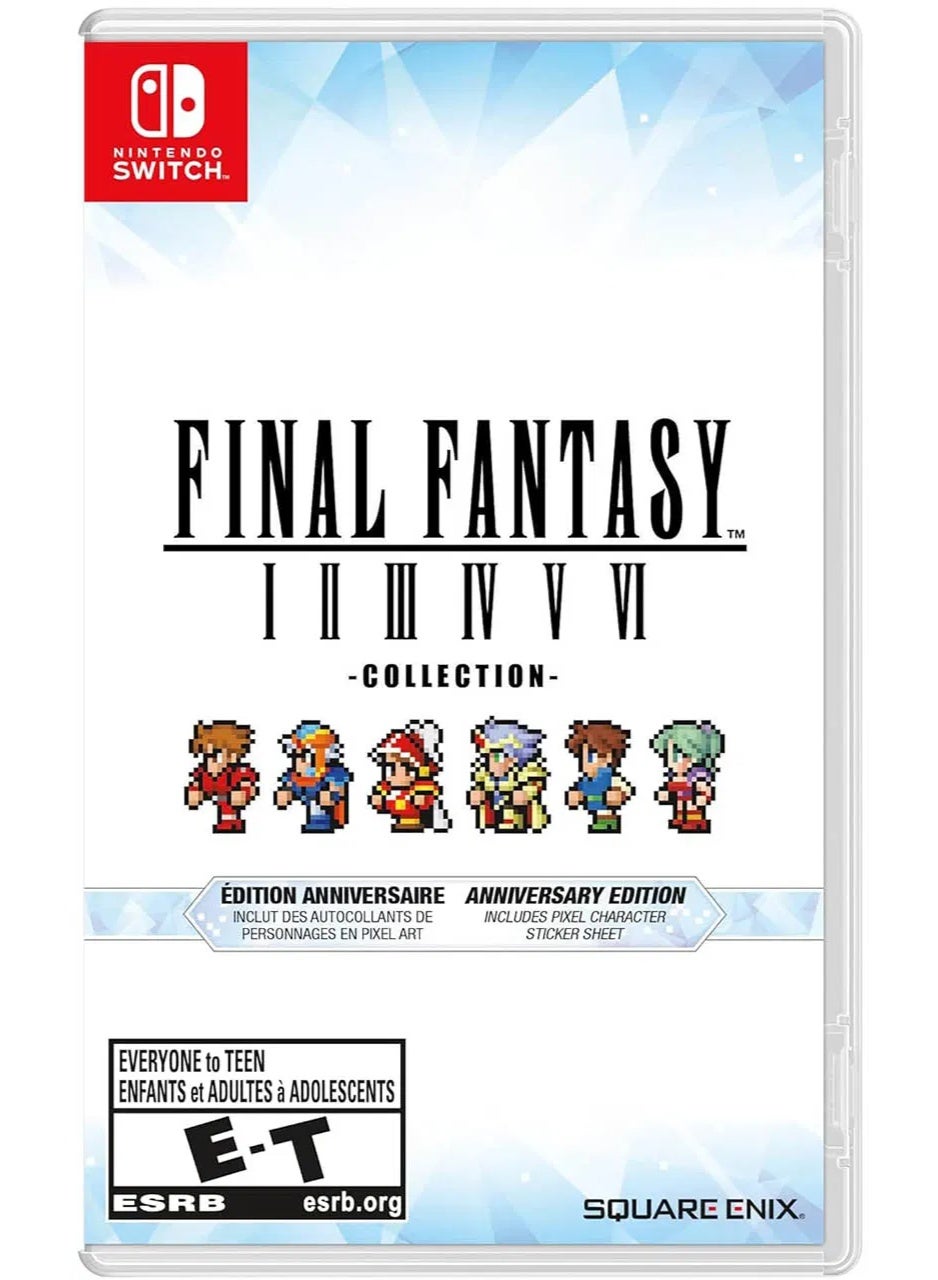 Compare Final Fantasy IVI Pixel Remaster Collection Anniversary Edition  Nintendo Switch  nintendo_switch at KSA Price