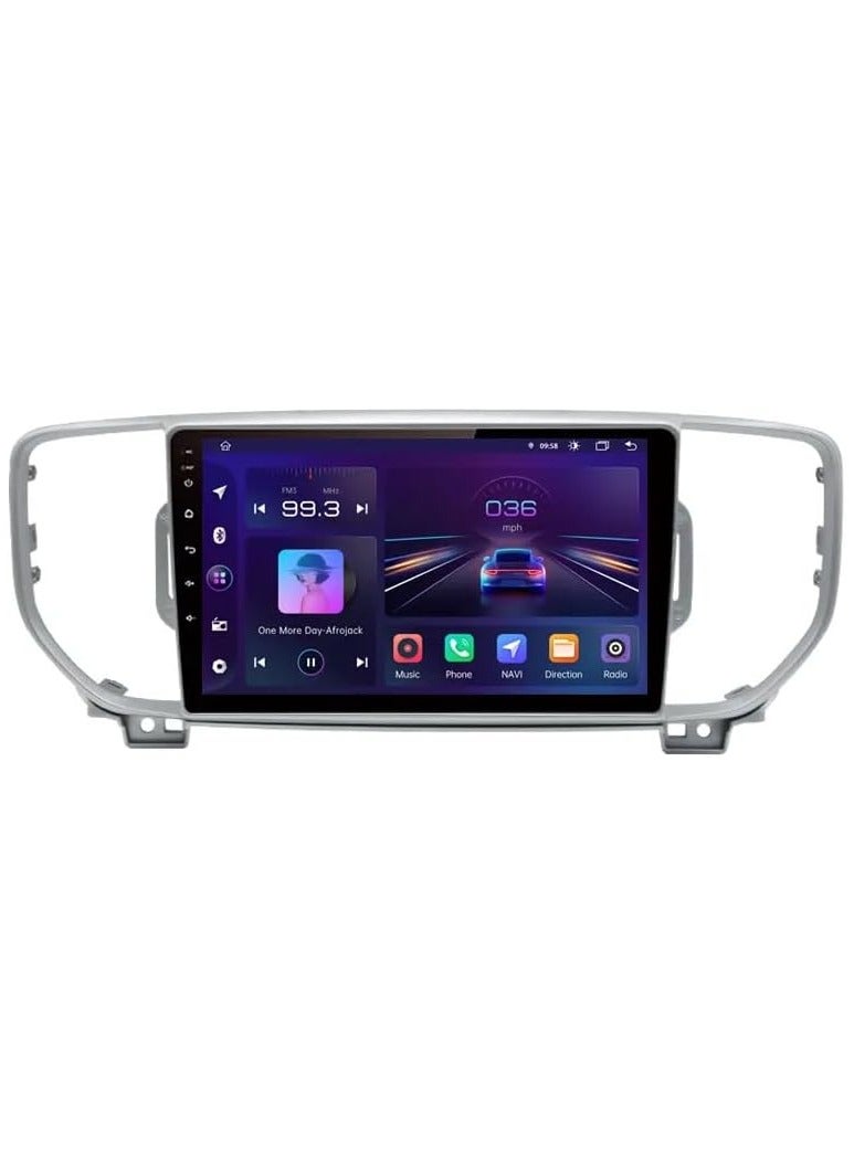 Compare Android Car Stereo for Kia Sportage 2016 2017 2018 6GB RAM 128GB ROM 9 Inch Support SIM Card, Apple Carplay, MirrorLink WiFi BT, 2.5D IPS Touch Screen with AHD Camera Included at KSA Price