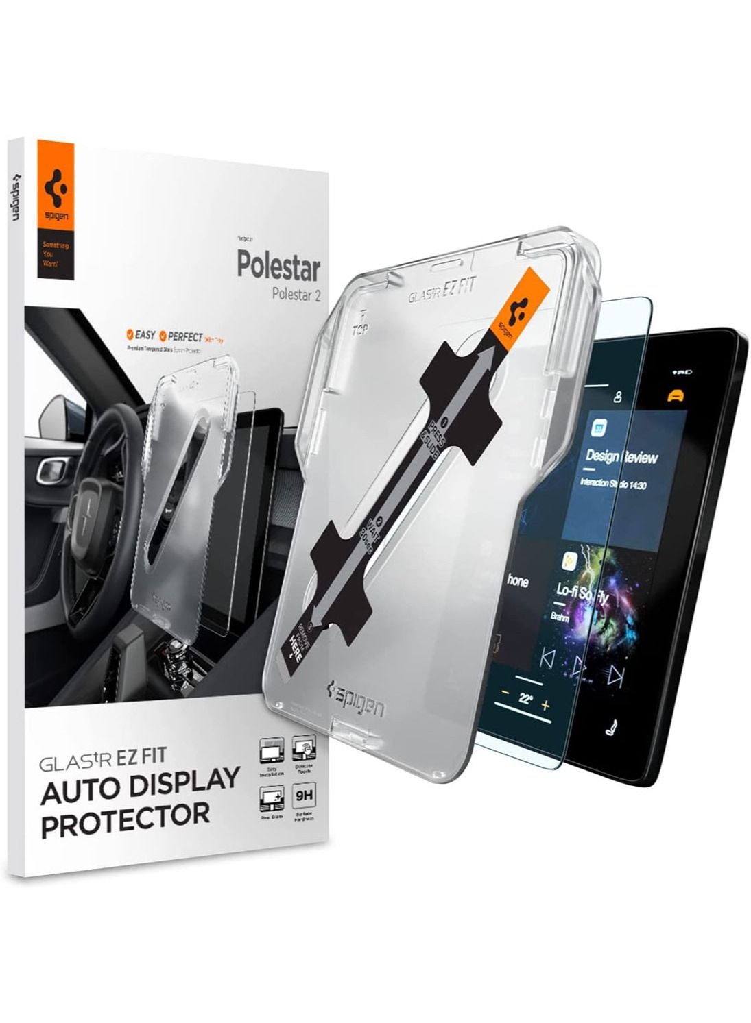 Compare GLAStR EZ Fit for Polestar 2 2024  2023  2022  2021 11.2 inch Dashboard Touchscreen Screen Protector  Matte  Anti Glare  Anti Fingerprint at KSA Price