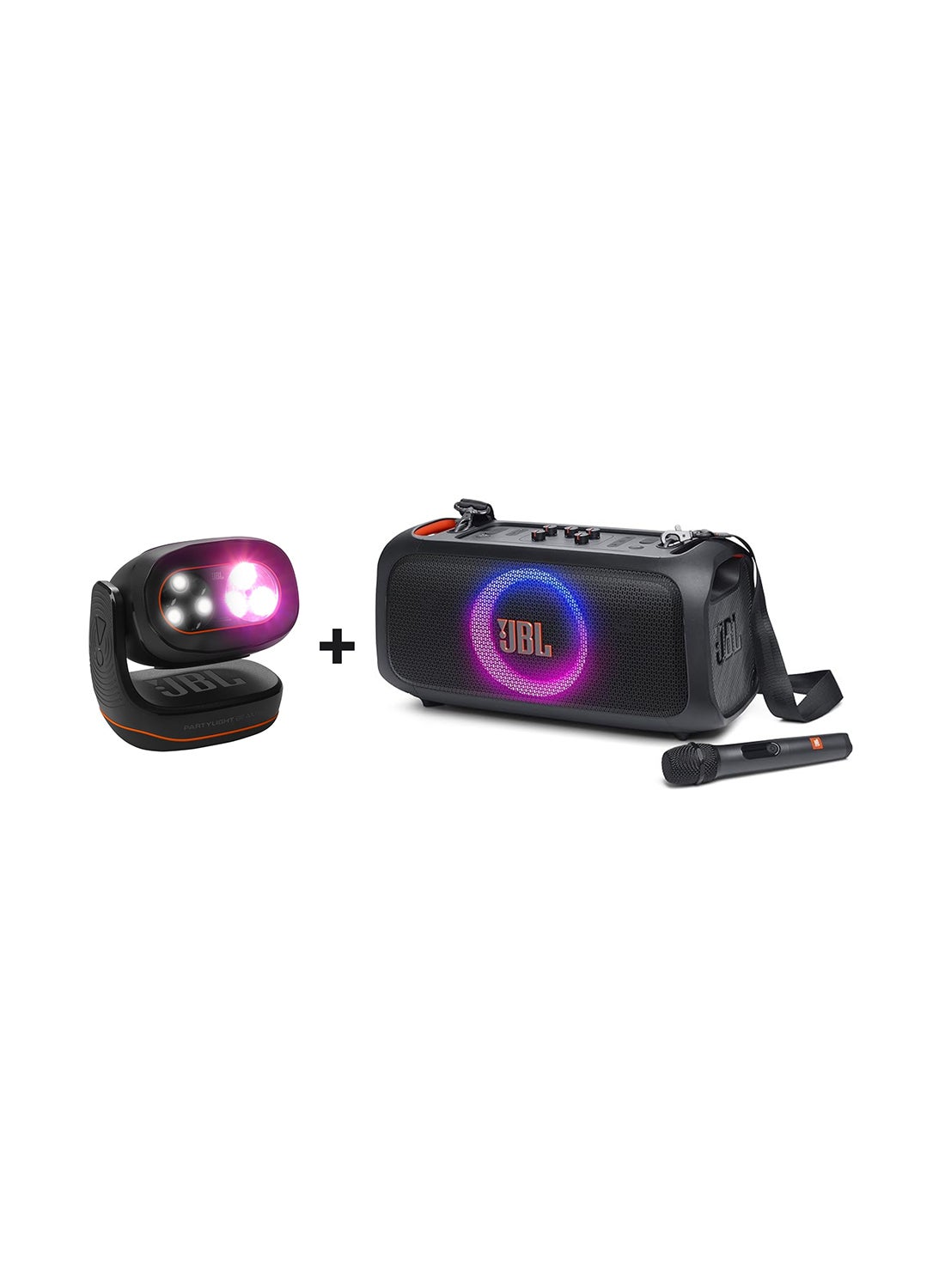 Compare Partylight Beam And Partybox OnTheGo Essential Portable Party Speaker Combo Black at KSA Price