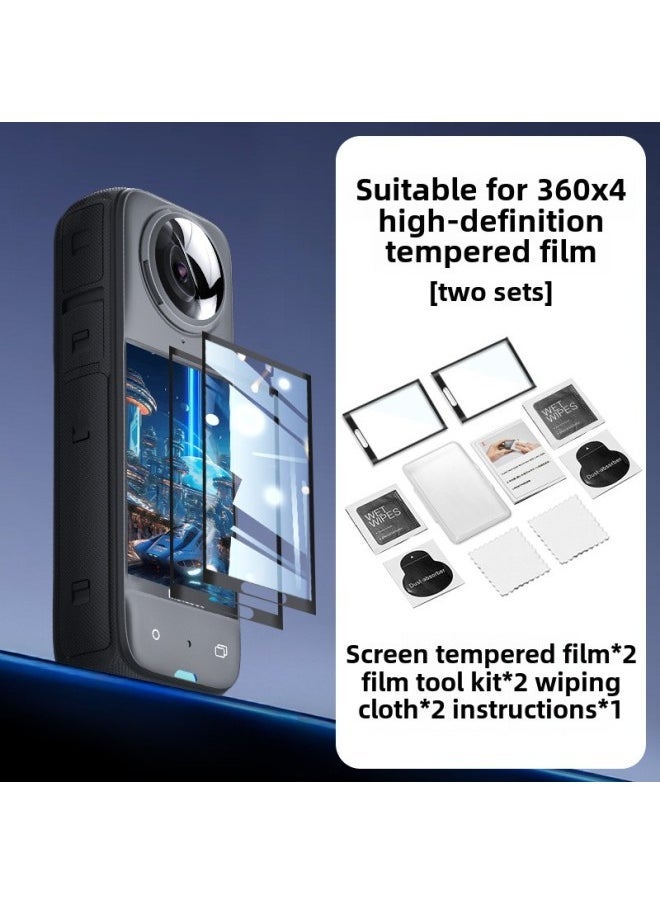High Definition Tempered Glass Film For Insta360X4…
