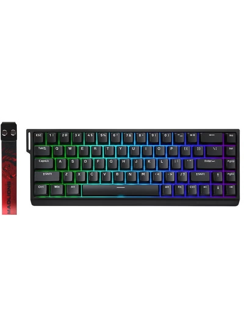 MAD60 HE RGB Magnetic Switch Keyboard, Wireless/Bluetooth/USB…