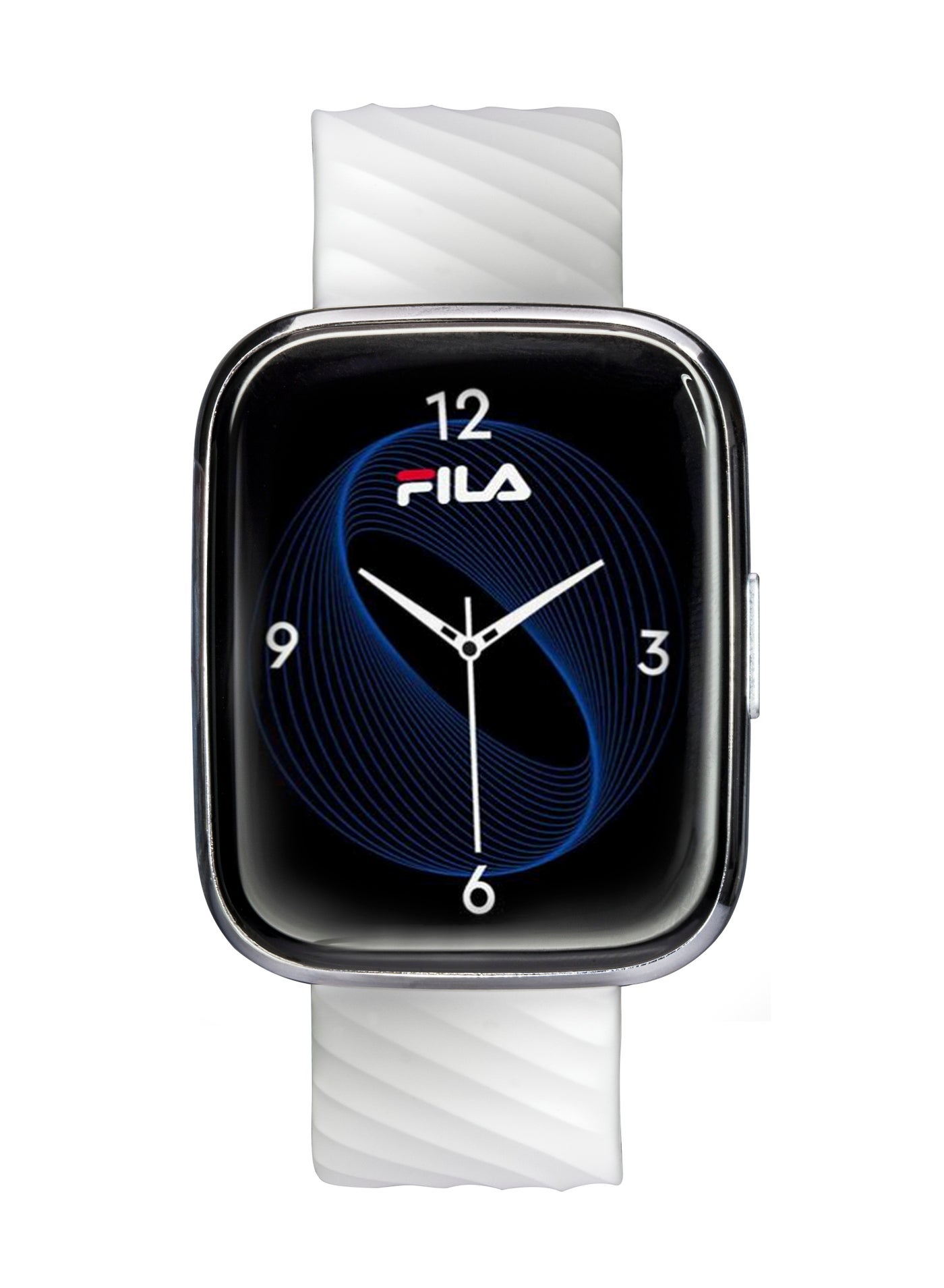 Fila Unisex Smart Watch With White Silicone(With Extra…