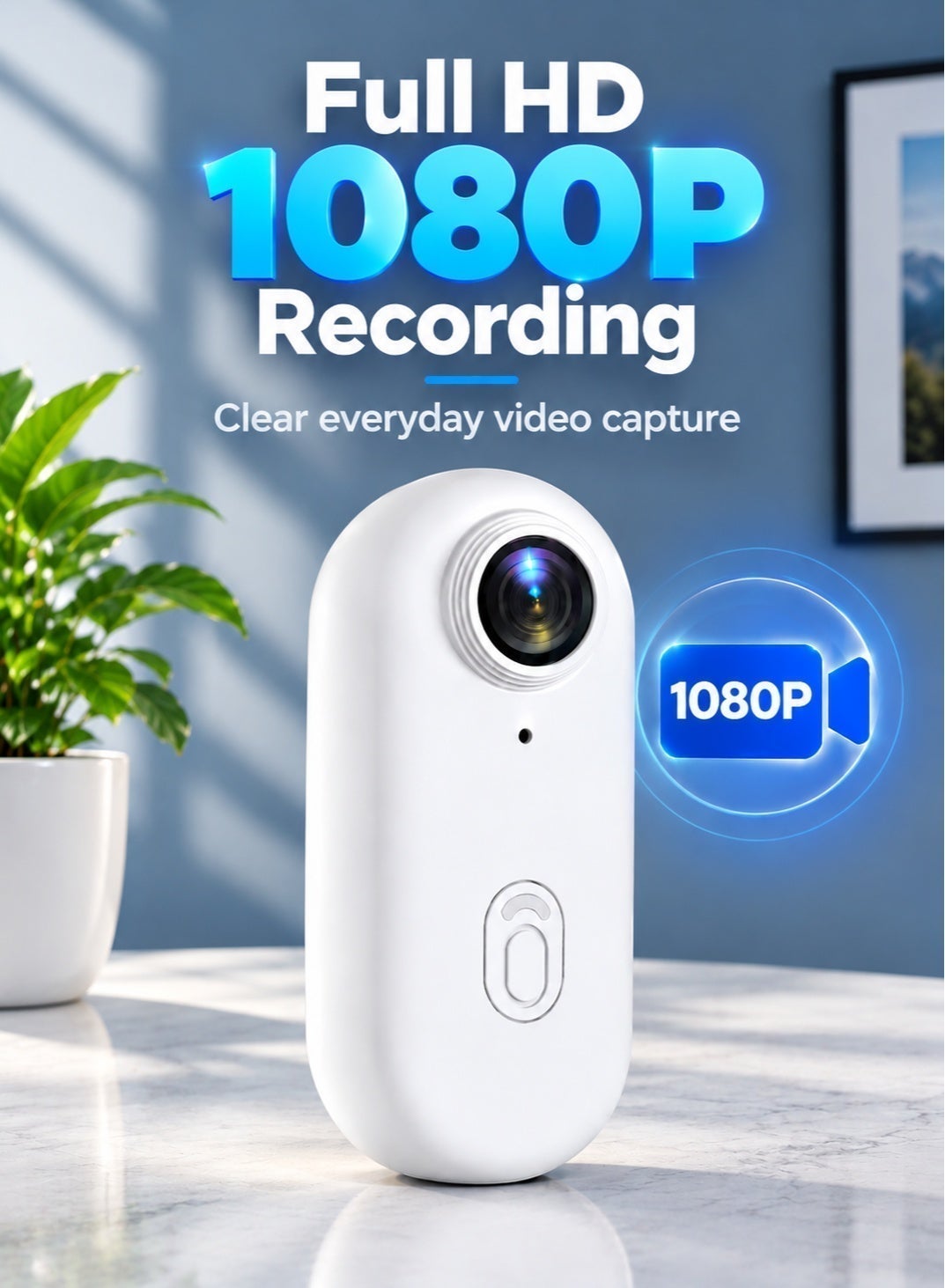 1080P WiFi Mini Sports Camera | Wearable Magnetic…