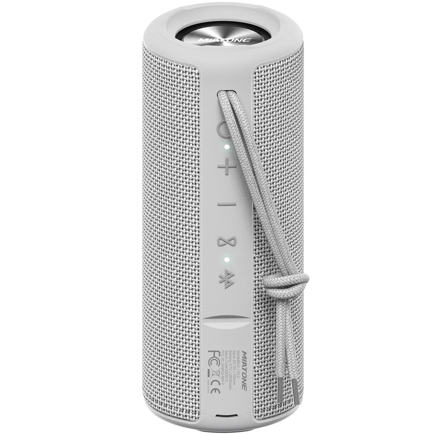 Compare MIATONE Boombox Portable Bluetooth Speaker Wireless Outdoor Waterproof Speaker Grey at KSA Price
