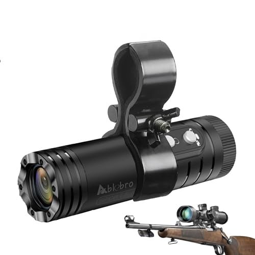 Compare ABLEBRO 4K Shotgun Camera, Hunting With Red Cross WiFi & APP Function Gun Sport Helmet Camera at KSA Price