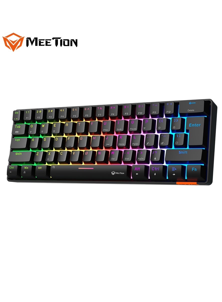 MEETION Dual Mode Bluetooth 60% Gaming Keyboard…